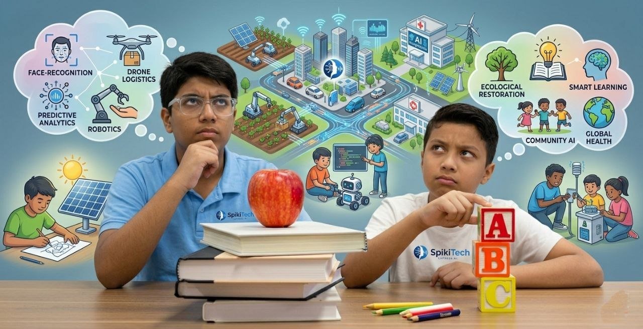 Student learning AI